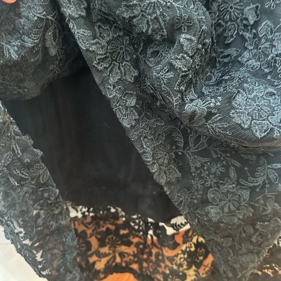 New Designer Black Dress. Montage by Mon Cheri - Picture 3 of 14